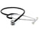 Proscope - Classic Stethoscope Blue 1-Tube 21 Inch Tube Double-Sided Chestpiece - 676LB
