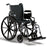 Tracer SX5 - Lightweight Wheelchair Dual Axle Desk Length Arm Black Upholstery 18 Inch Seat Width Adult 250 lbs. Weight Capacity - TRSX58FBP