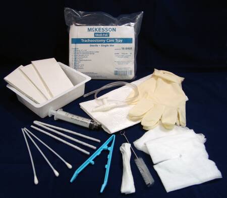 McKesson McKesson Tracheostomy Care Tray Sterile - 16-8411