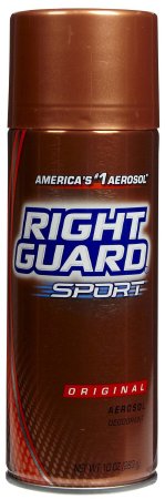 Dial Corporation Right Guard Deodorant Aerosol 10 oz. Original Scent - 1700006811