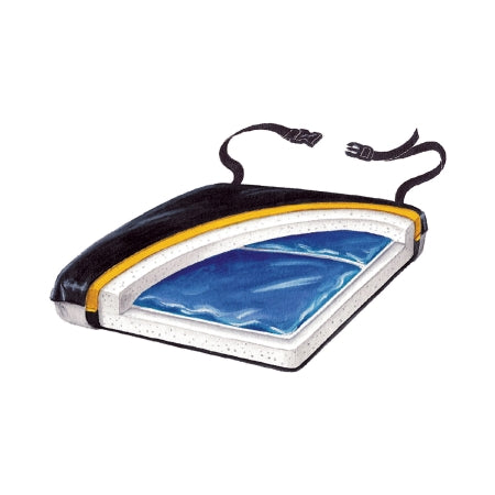 Econo-Gel - Seat Cushion 18 W X 16 D X 2 H Inch Foam / Gel - 751155