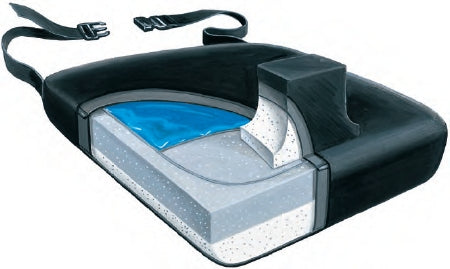 Skil-Care Abductor Seat Cushion 16 W X 18 D X 4 H Inch Foam - 758020