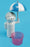 Health Care Logistics Graduated Medicine Cup 1 oz. Clear Plastic Reusable - 5149C