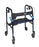 Drive Medical Clever-Lite 4 Wheel Rollator Blue Aluminum Frame - 10230