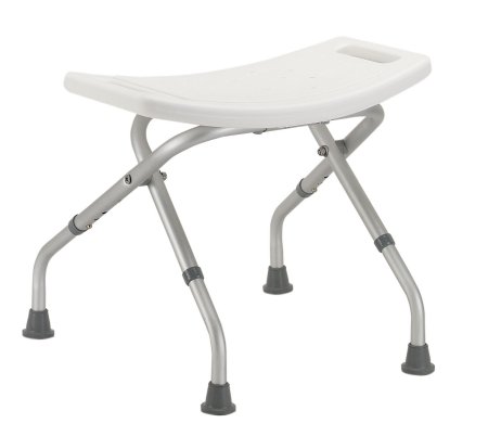 drive - Folding Bath Bench Without Arms Aluminum Frame Without Backrest 19-3/4 Inch Seat Width - 12486