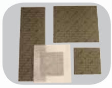 Ferris Manufacturing PolyMem Silver Foam Dressing with Silver 4-1/2 X 12-1/2 Inch Rectangle Sterile - 1124
