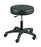 Winco Exam Stool Backless Gas Lift Height Adjustment 5 Casters Black - 4300-08