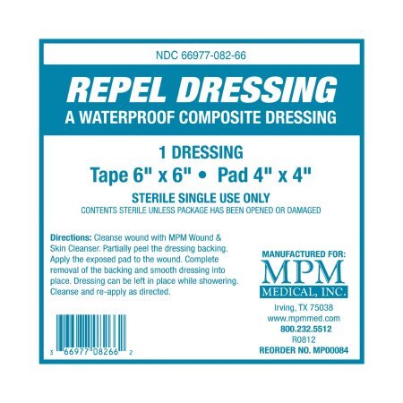 Repel - Composite Dressing 6 X 6 Inch Sterile - MP00084
