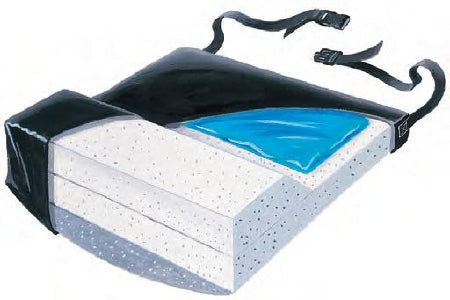 Skil-Care Skil-Care Anti-Thrust Seat Cushion 18 W X 16 D Inch Foam - 757120