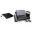ChairPro - Chair Alarm System with Gel-Foam Cushion 2-1/2 X 16 X 18 Inch Black - 909382