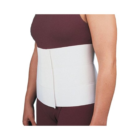 Rolyan - Abdominal Binder X-Large Hook and Loop Closure 72 to 96 Inch Waist or Hip Circumference 12 Inch Height Adult - 55476304