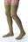 JOBST for Men - Compression Stocking Thigh High Large Khaki Closed Toe - 115406