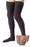 JOBST for Men - Compression Socks Thigh High Large Black Closed Toe - 115414