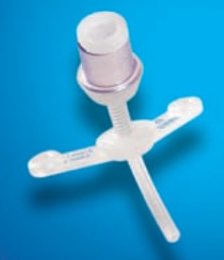 Bivona FlexTend - Tracheostomy Tube V Neck Flange Size 4 Uncuffed - 60NFP40