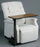 Drive Medical Seat Lift Chair Overbed Table Pivot Tilt Automatic Spring Assisted Lift 23-1/2 to 33 Inch Height Range 23-1/2 to 33 Inch Height Range - 13085RN