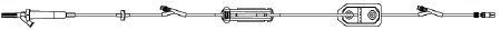 Becton Dickinson Alaris Se Administration Set Alaris SE 20 Drops / mL Drip Rate 100 Inch Tubing 2 Ports - 72323E