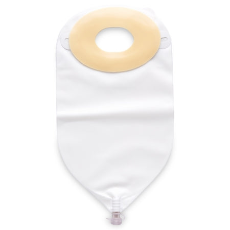 Nu-Hope Laboratories - Urinary Pouch 11 Inch Length 3/4 to 1-1/2 Inch Stoma Oval A, Convex, Trim to Fit - 8634-C