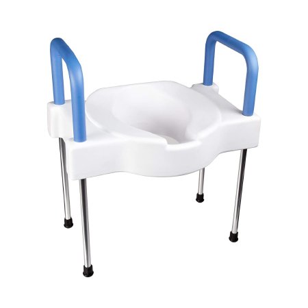 Tall-ette - Raised Toilet Seat with Arms Tall-Ette 4 Inch Height White 600 lbs. Weight Capacity - 725882000