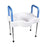 Tall-ette - Raised Toilet Seat with Arms Tall-Ette 4 Inch Height White 600 lbs. Weight Capacity - 725882000