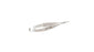 Miltex Miltex Micro Scissors Vannas 3-1/4 Inch OR Grade Stainless Steel (German) NonSterile Serrated Thumb Handle with Spring Curved Blade Sharp/Sharp - 18-1631