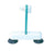 AliMed - Denture Brush 2-Sided Bristle White - 8236