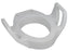 Mabis Healthcare DMI Raised Toilet Seat with Arms 3-1/2 Inch Height White 300 lbs. Weight Capacity - 522-1504-1900