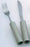 Alimed Fork Light Weight Gray Plastic Coated - 8347