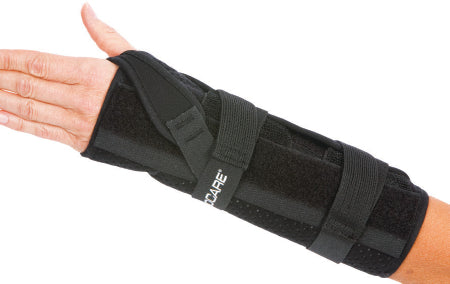DJO Quick-Fit Wrist / Forearm Support Dorsal Stay, Double-Pull Nylon Right Hand X-Large - 79-87501
