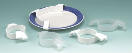 Maddak Food Guard / Food Bumper Translucent Plastic, 9-11 Inch Diameter - 745260000