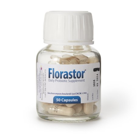 Florastor - Probiotic Dietary Supplement 50 per Bottle Capsule - 66825000201