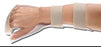 Alimed Resting Pan Mitt Splint Right Hand Medium - 5818