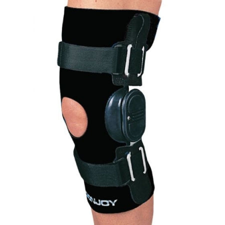 DonJoy - Knee Brace Small Hook and Loop Closure 15-1/2 to 18-1/2 Inch Circumference Left or Right Knee - 23210