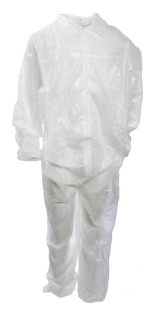 McKesson - Coverall X-Large White Disposable NonSterile - 81015
