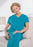 Synergy - Scrub Shirt Large Regatta Blue 2 Pockets Short Cap Sleeve Female - 46851-RB7