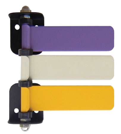 Omnimed - Exam Room Signal Flag Wall Mount 3 Flag 4 Inch - 291733