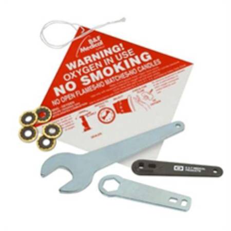Allied Healthcare B&F Medical Warning Tag With Caution Red / White 5-1/8 X 5-1/8 Inch - 66099