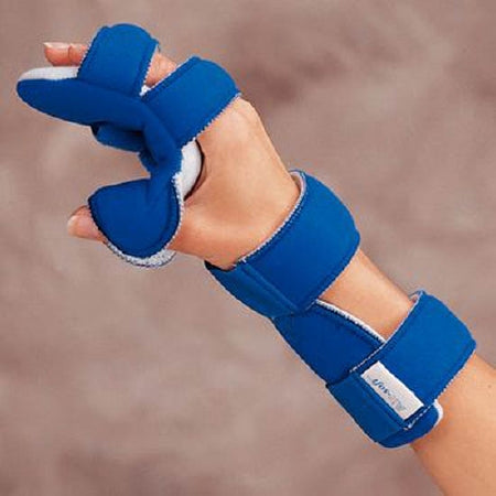 Patterson Medical Supply Air Soft Resting Hand Splint Aluminum Left Hand Medium - 55462302