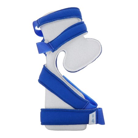 Air Soft - Resting Hand Splint Aluminum / Fabric Left Hand Blue Medium - 55462302