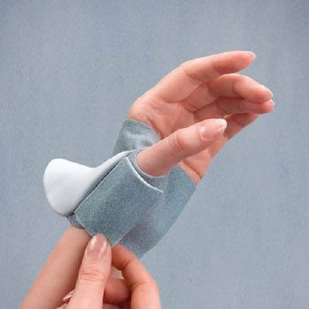 3pp ThumSling - Thumb Support Small / Medium Hook and Loop Strap Closure Finger Black - 929291