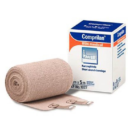 Comprilan - Compression Bandage 3-9/10 Inch X 11 Yard Standard Compression Clip Detached Closure Tan NonSterile - 929799