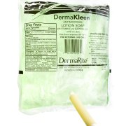 DermaRite Industries DermaKleen Antimicrobial Soap Lotion 800 mL Dispenser Refill Bag Scented - 0090BB