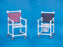 Select - Shower Chair Fixed Arm PVC Frame Mesh Back 17-1/4 Inch Seat Width - ESC17