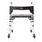 Clever-Lite LS - Dual Release Folding Walker Adjustable Height Aluminum Frame 300 lbs. Weight Capacity 29-1/2 to 39 Inch Height - 10233