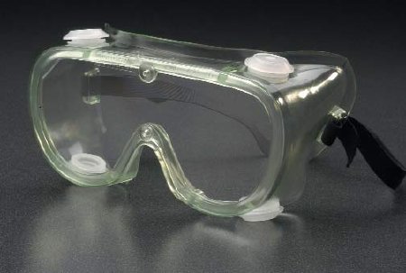 Trademark Medical Safety Goggles Clear Tint Clear Frame Elastic Strap One Size Fits Most - 9553-C