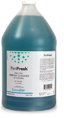 DermaRite Industries DermaRite Perifresh Perineal Wash Liquid 1 gal. Jug Fresh Fruit Scent - 196