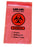 Elkay Plastics Lab-Loc Specimen Transport Bag with Document Pouch 6 X 9 Inch Low Density Polyethylene Biohazard Symbol / Storage Instructions Zip Closure NonSterile - LAB20609YE