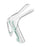 Welch Allyn KleenSpec 590 Series Premium Vaginal Speculum NonSterile OR Grade Acrylic Medium Double Blade Duckbill Disposable Light Source Compatible - 59001