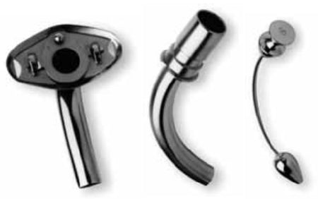 Premier Dental Products Tracheostomy Tube Jackson Improved Regular Size 5 Uncuffed - 1034915