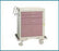 Future Health Concepts Medical Cart Metal 33-1/2 W X 25 D X 39-3/4 H Inch 4 Drawer Red - MPMBS-424-R