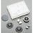 Harvey - Stethoscope Accessory Kit Includes 1 Pediatric Chestpiece, 1 Flat Diaphragm, 1 Corrugated Diaphragm, 1 Pair Soft Rubber Eartips, 1 Pair Small Delrin Eartips For Stethoscope - 5079-20